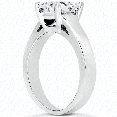 14KP Princess 0.00 CT. SOLITAIRES