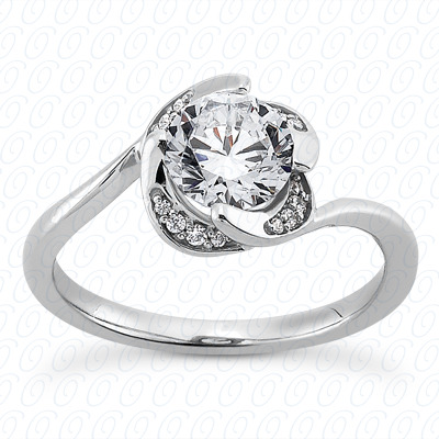 14KP Round 0.04 CT. SOLITAIRES