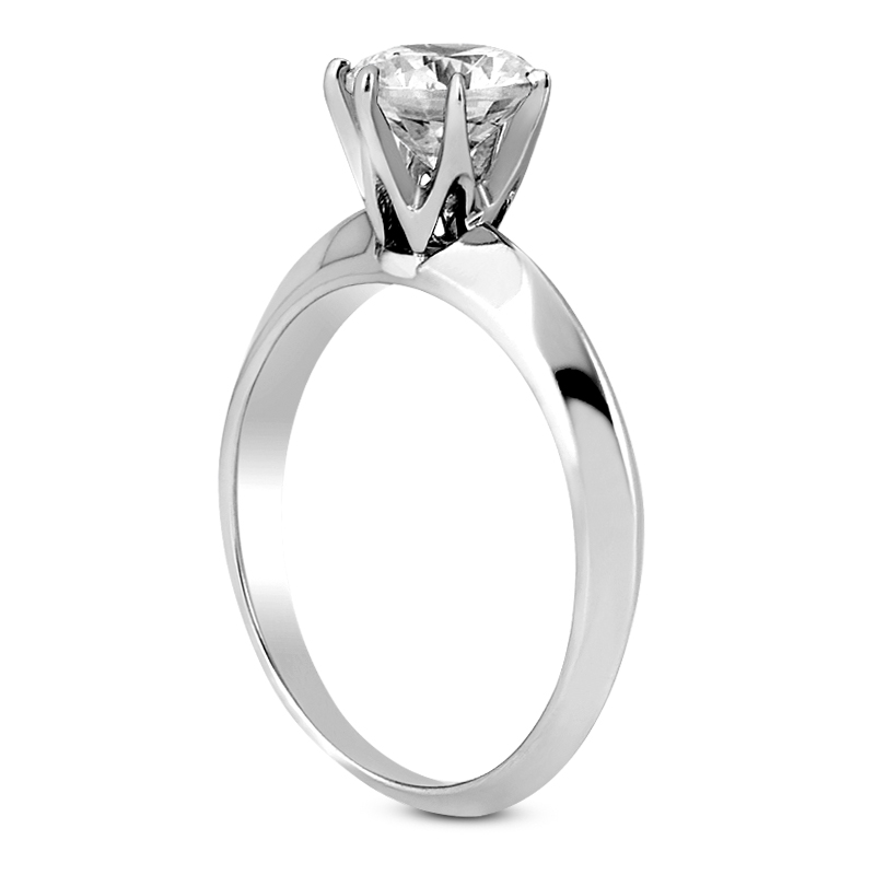 14KT Round 0.00 CT. SOLITAIRES