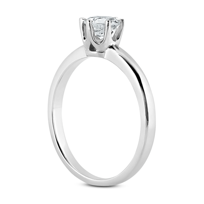 14KT Round 0.00 CT. SOLITAIRES