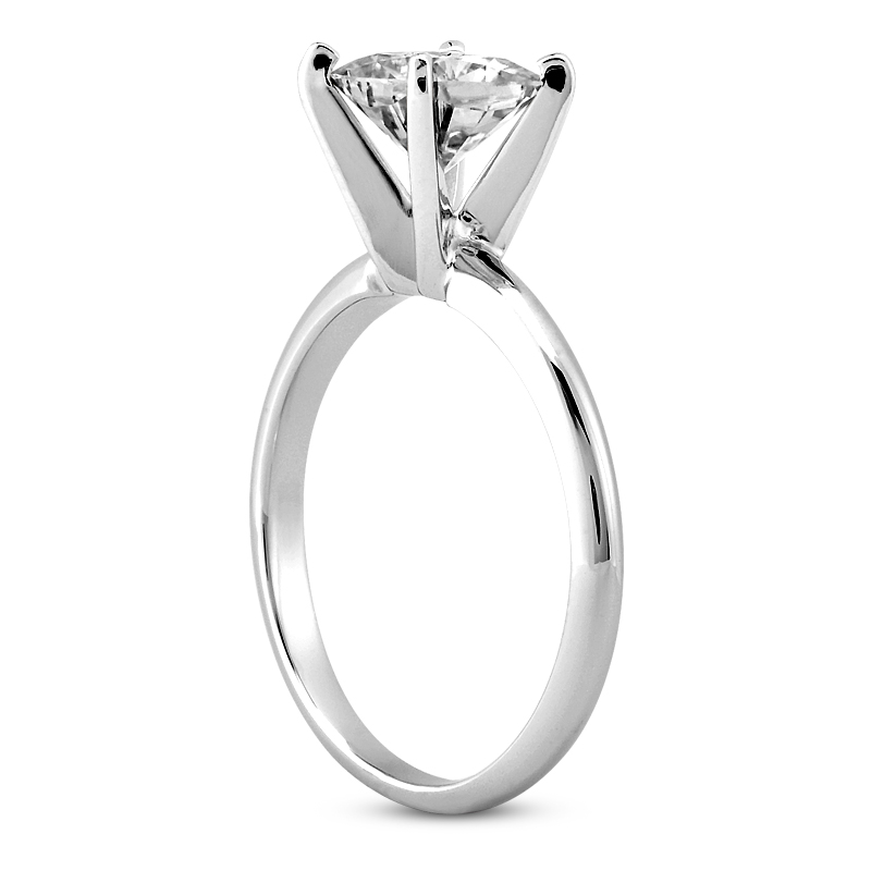 14KT Cushion 0.00 CT. SOLITAIRES